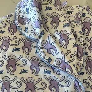 Roller rabbit polo style pajamas- SIZE small